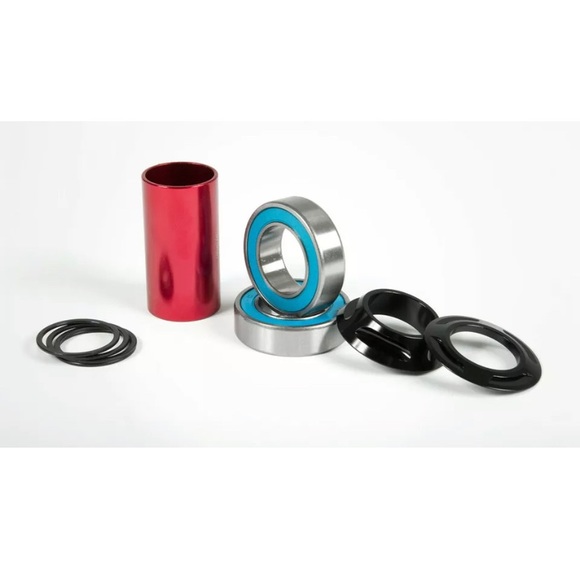 S&M SEALED MID BOTTOM BRACKET 24MM BMX BIKE BB KIT FIT CULT PRIMO BMX BIKES REDL - Picture 1 of 1